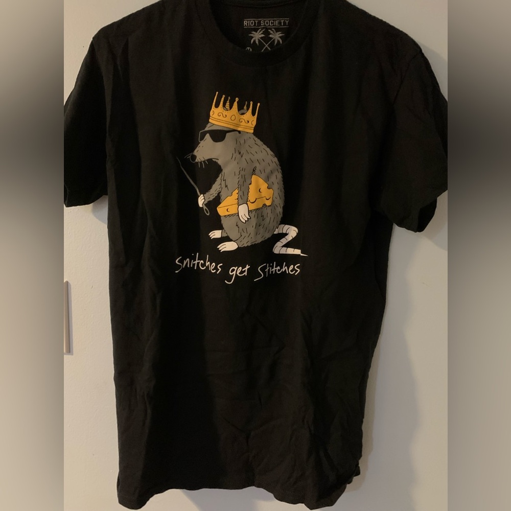 Riot society graphic shirt